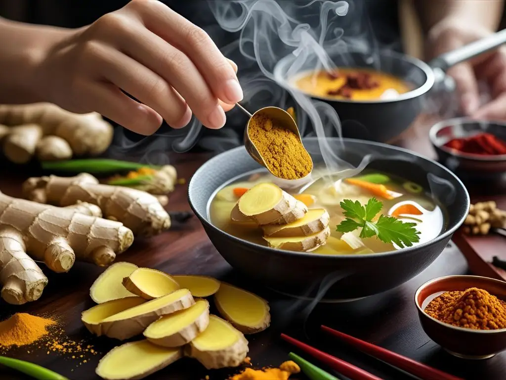 الجنزبيل في الطبخ