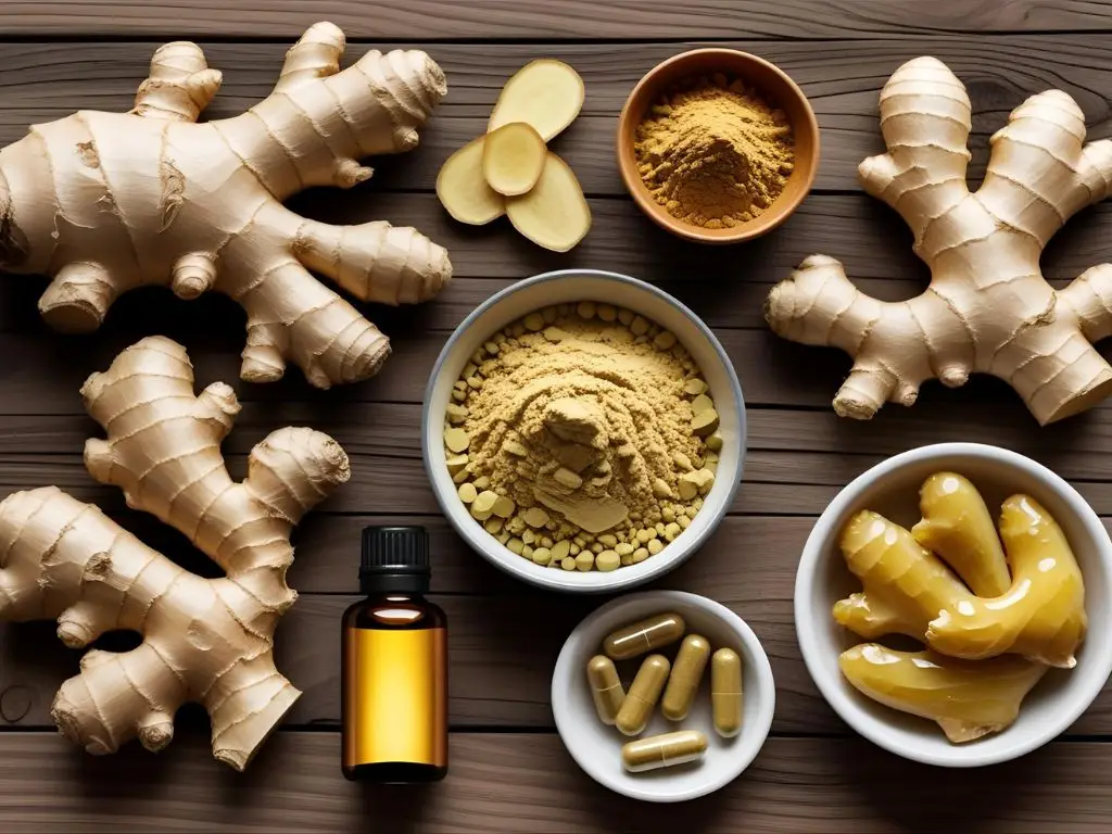 أشكال الجنزبيل