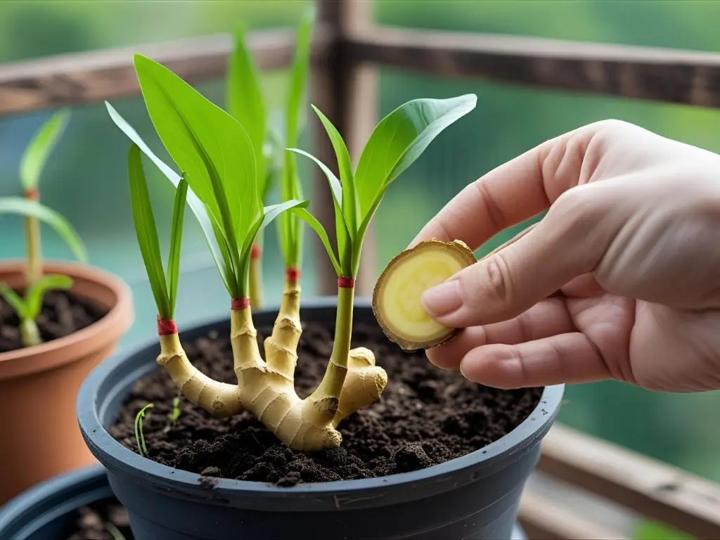 إزاي تزرع الجنزبيل الأخضر في البيت