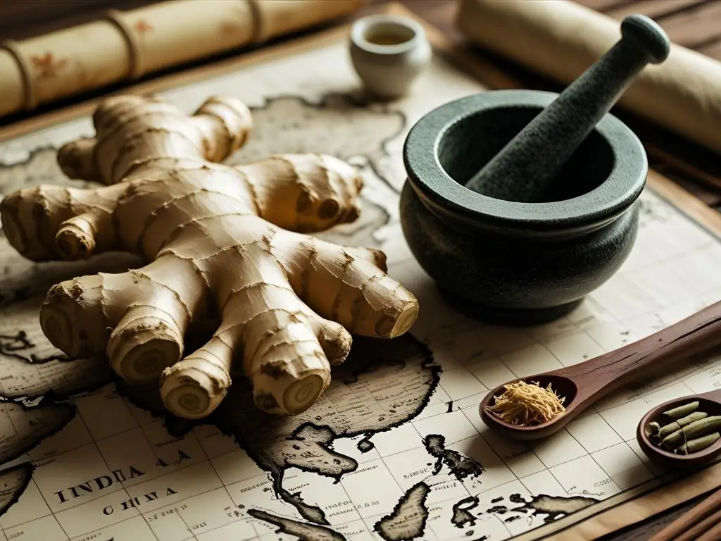 أصل الجنزبيل ونشأته