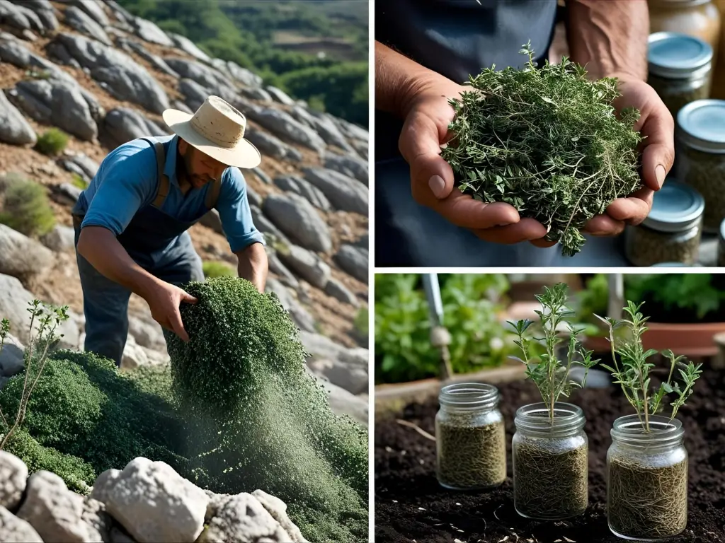 من الأرض إلى المائدة: كيفية جني وزراعة الزعتر البري