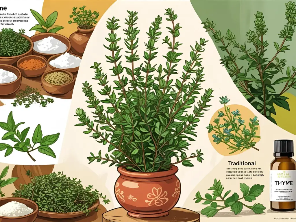 استخدامات الزعتر البري: أكثر من مجرد عشبة