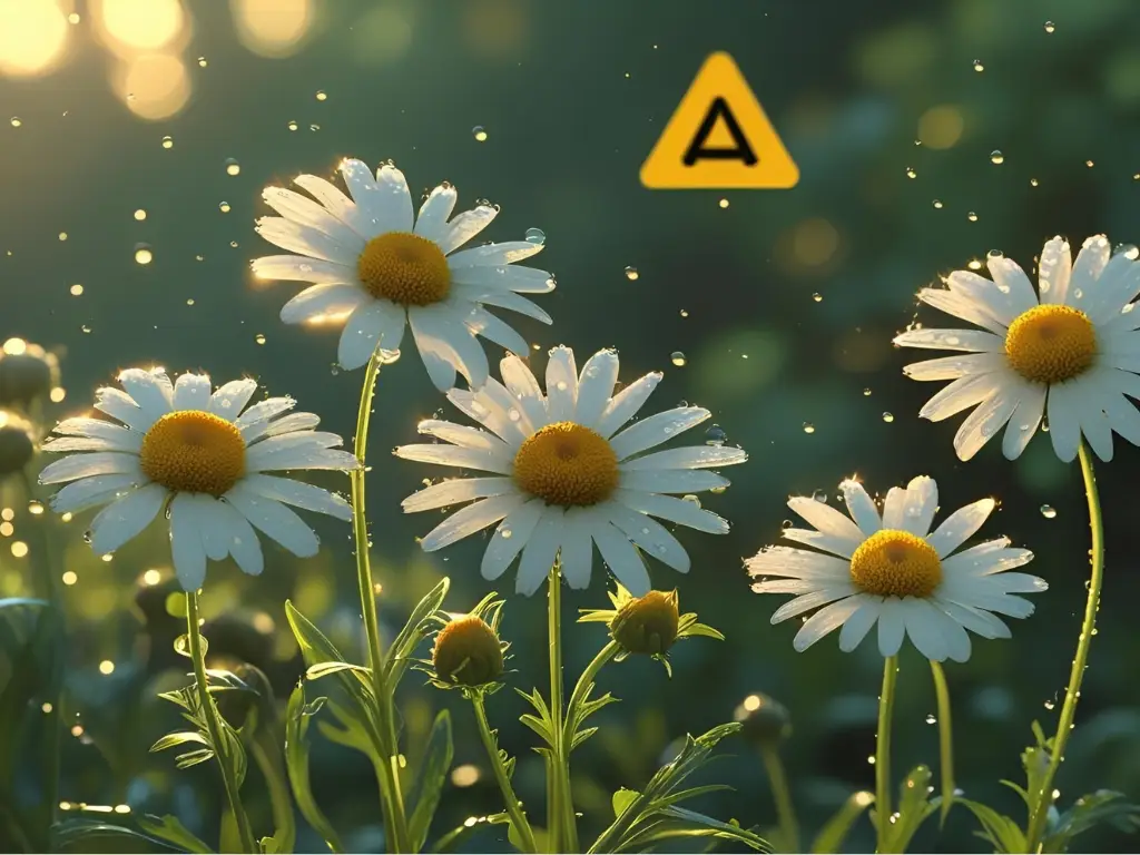 متى يجب توخي الحذر عند استخدام البابونج