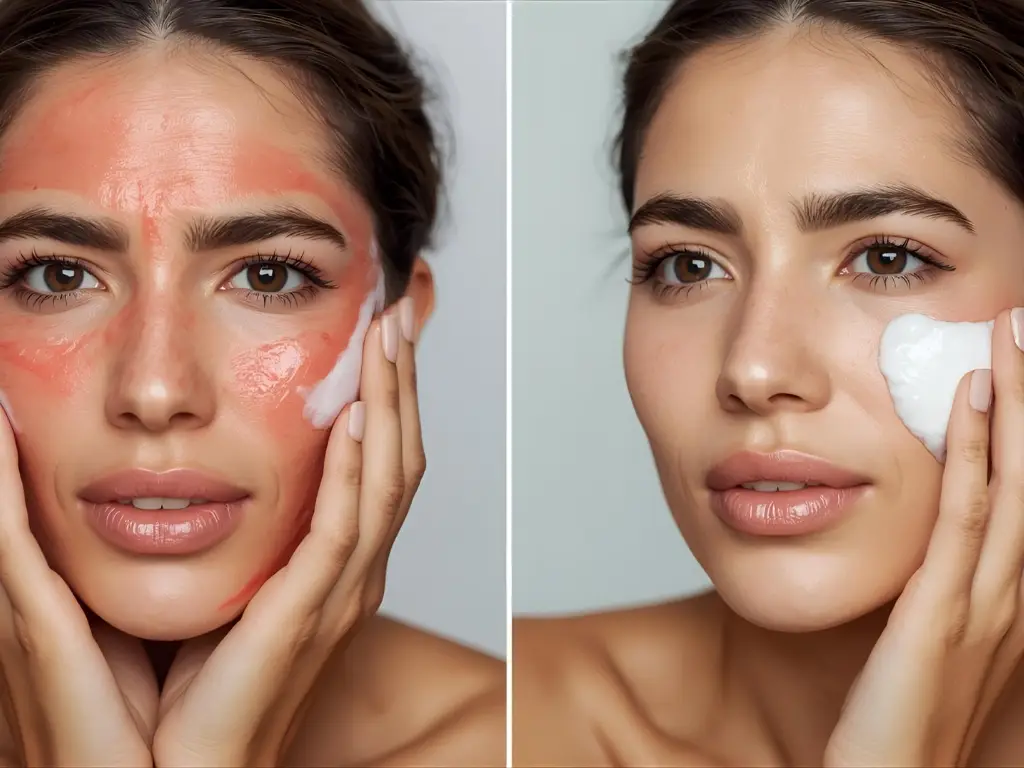 أخطاء شائعة في العناية بالبشرة الحساسة