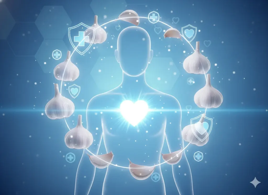 فوائد الثوم الصحية والعلاجية