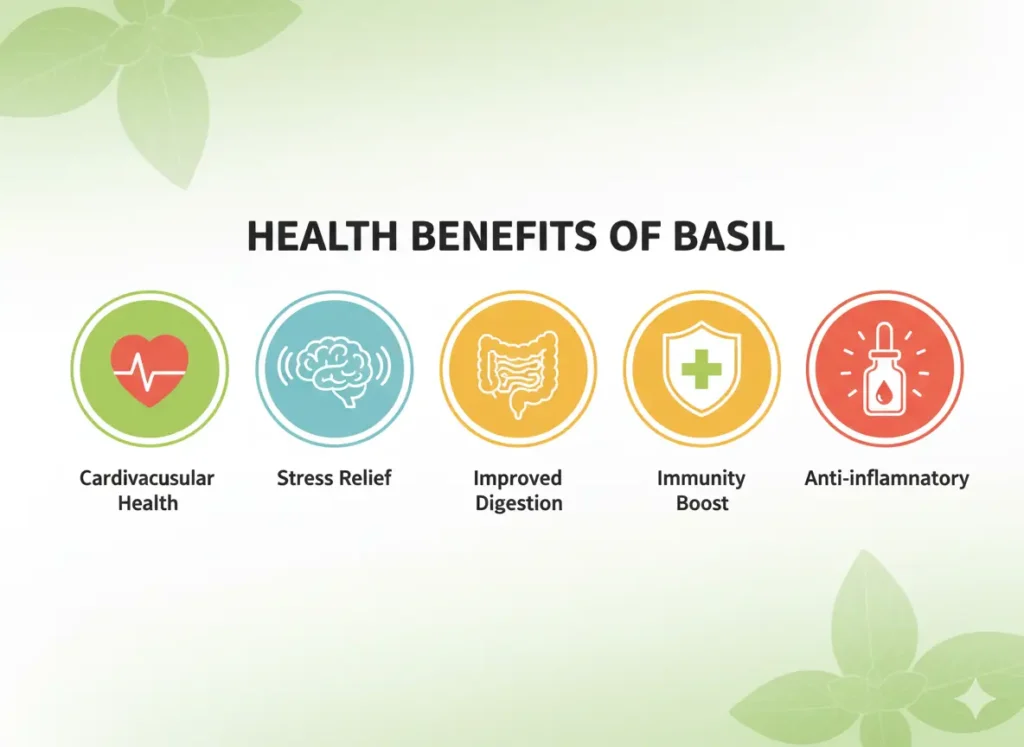 فوائد الريحان الصحية والعلاجية